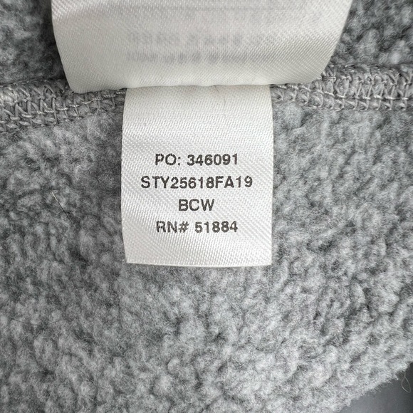 Patagonia Women’s Better Sweater Gray Quarter-Zip Fleece Pullover Medium - Picture 6 of 6